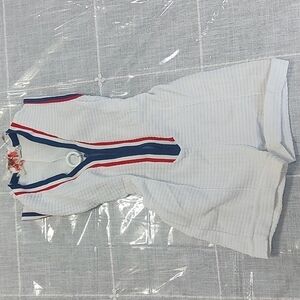 VINTAGE one peice white outfit size 2t